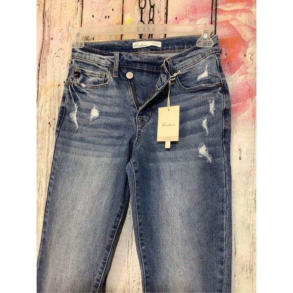 NWT KanCan JEAN High Rise Straight Size 24 NEW 💕 - Picture 1 of 13